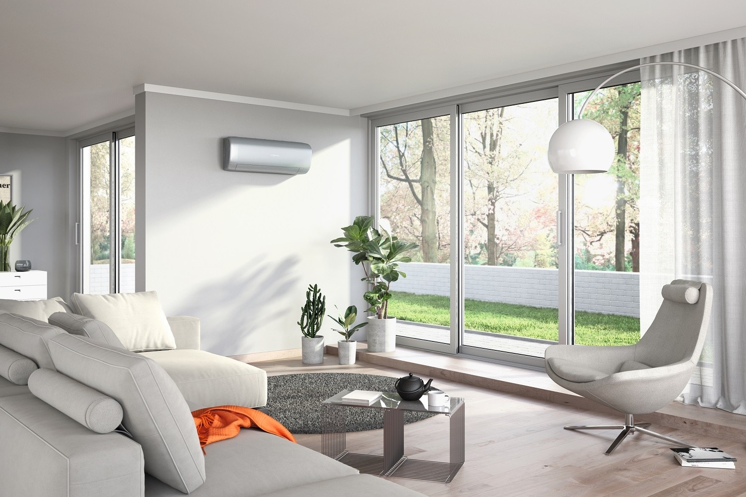 Rafraîchissement ou climatisation ? Via une console ?  Un plancher chauffant / rafraîchissant ?  Nous vous accompagnons dans votre projet.